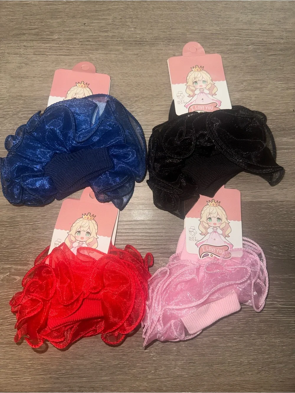 Baby girl ruffle socks